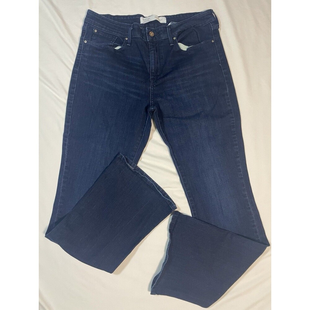 Signature by Levi Strauss & Co. Women’s Jeans 12 Long Mid Rise Bootcut Blue Deni